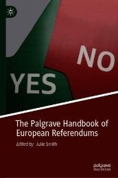 Book cover for The Palgrave Handbook of European Referendums
